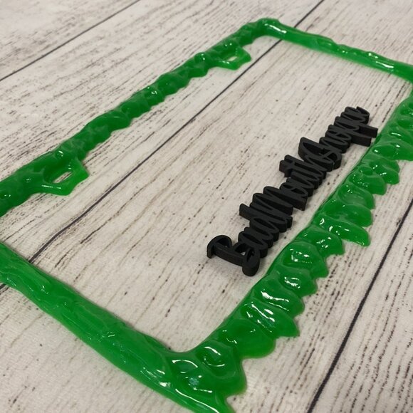 *The Little Shop of Gore Slime Time License Plate Frame NEW - Picture 2 of 3